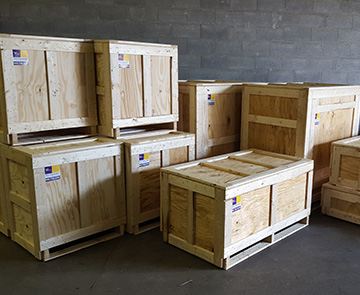 wood crates